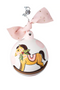 Pink Baby's 1st Rocking Horse Ornament