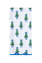 Fancy & Festive Tree Print Tree Tea Towel