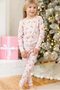 Kids Pink Santa Baby Pajama Set