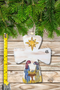 Nativity Cross Ornament