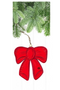 Red Bow Ornament