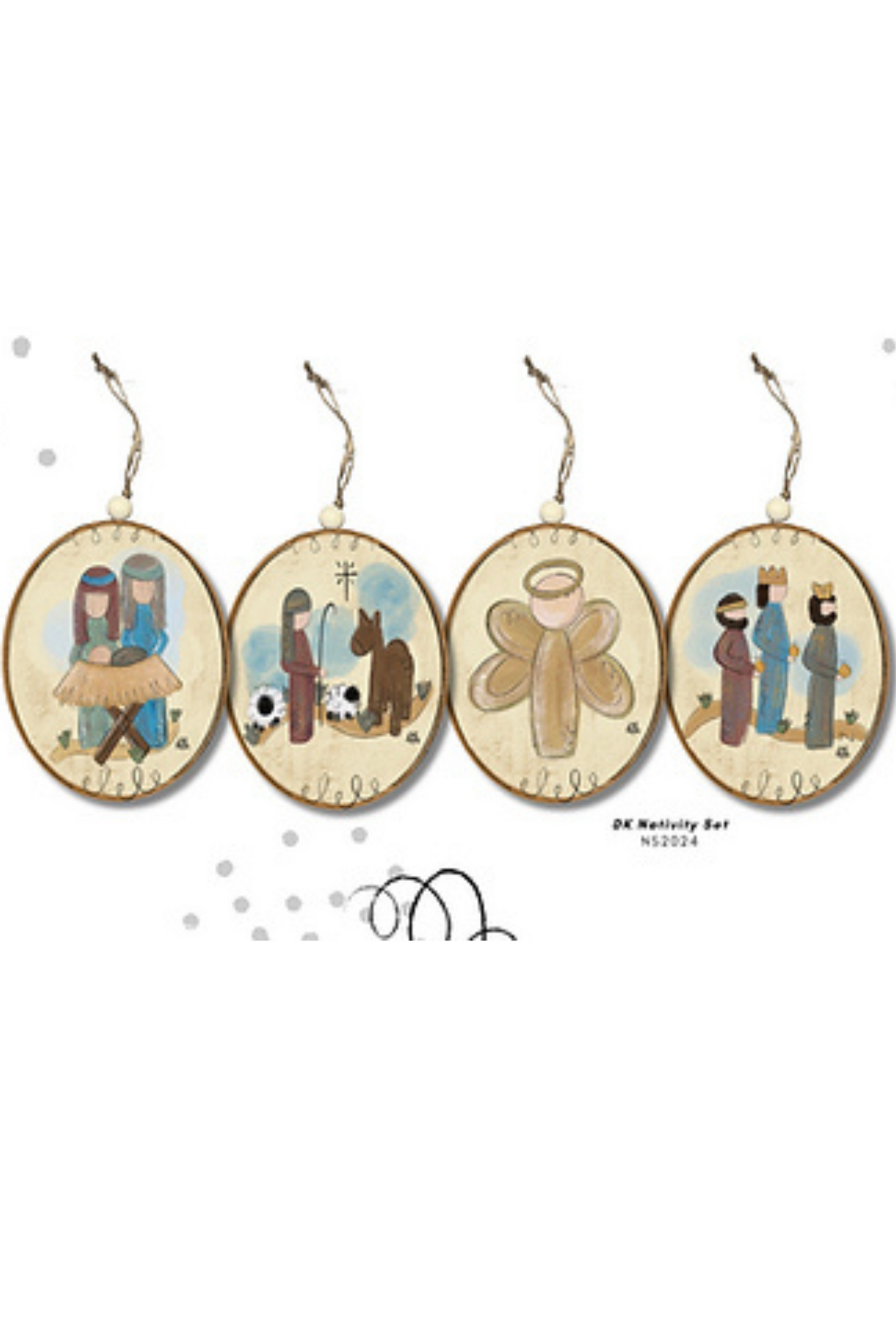 Nativity Ornament Set