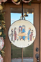 Nativity Circle Door Hanger