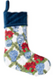 Poinsettia Quilted Stocking