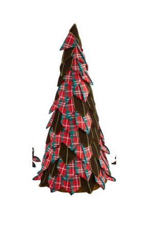 Medium Tartan Ribbon Tree