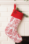 Classic Nutcracker Quilted Stocking