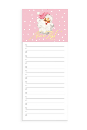 Nice List Magnetic Notepad