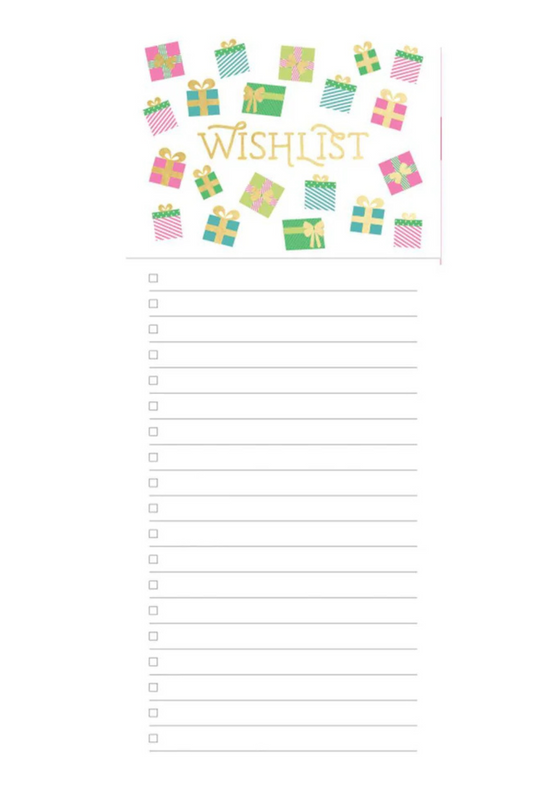 Wishlist Magnetic Notepad