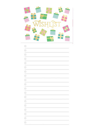 Wishlist Magnetic Notepad