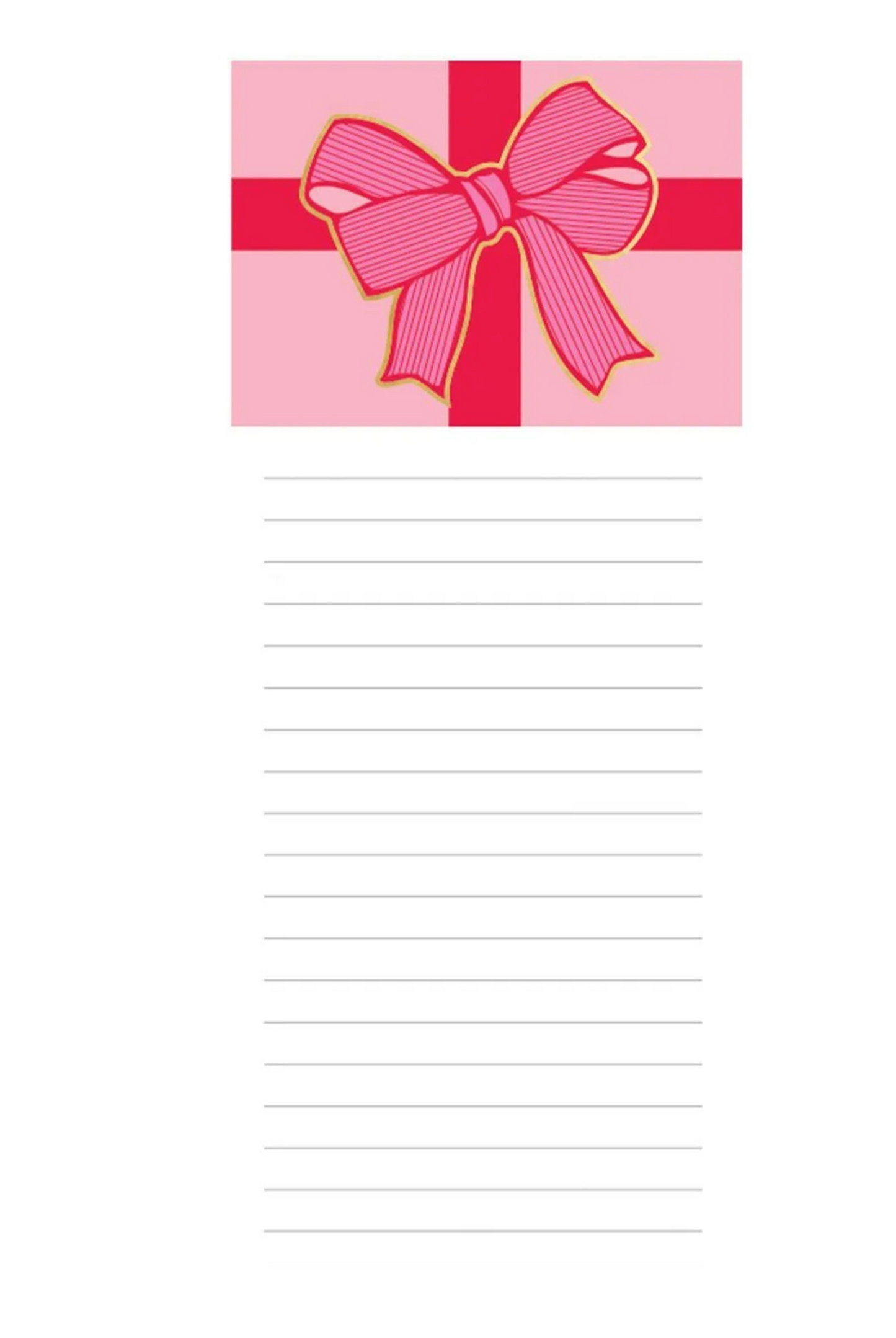 Bow Magnetic Notepad