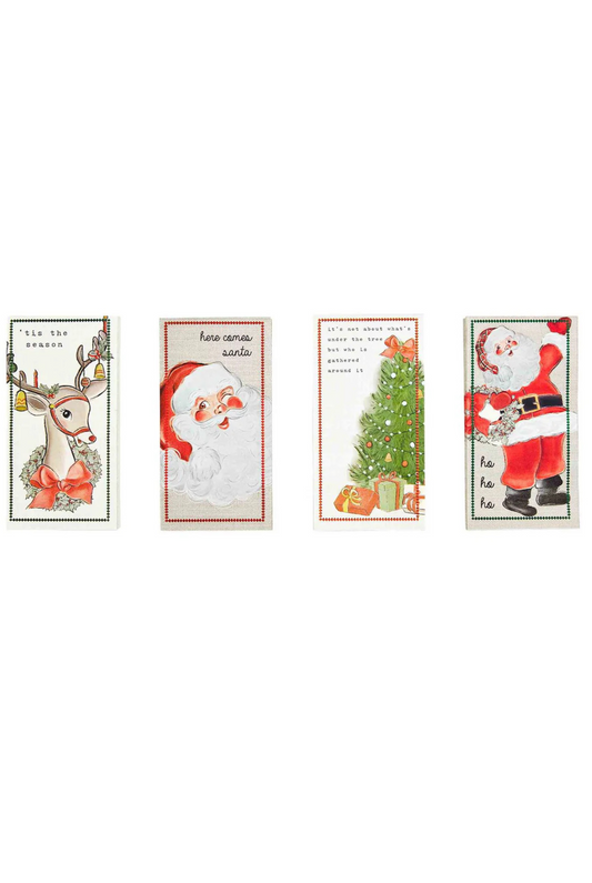 Christmas Guest Napkin Set