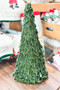 Large Green Velvet Ribbon Tree