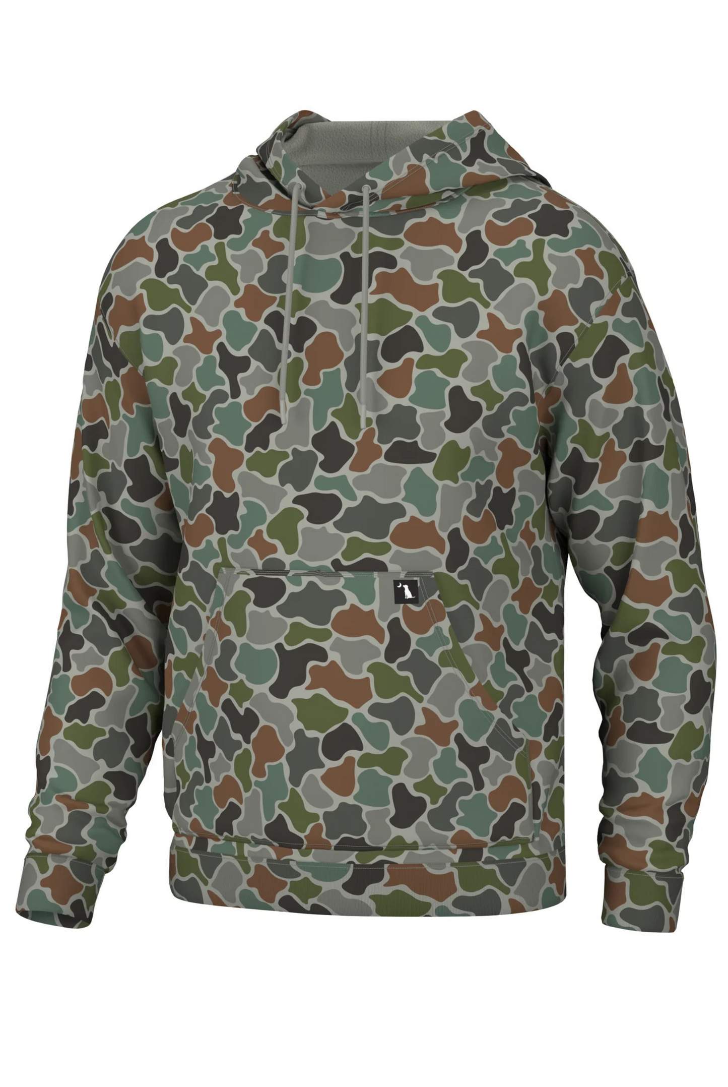 Local Boy Youth Hilltop Hoodie in Forest Camo