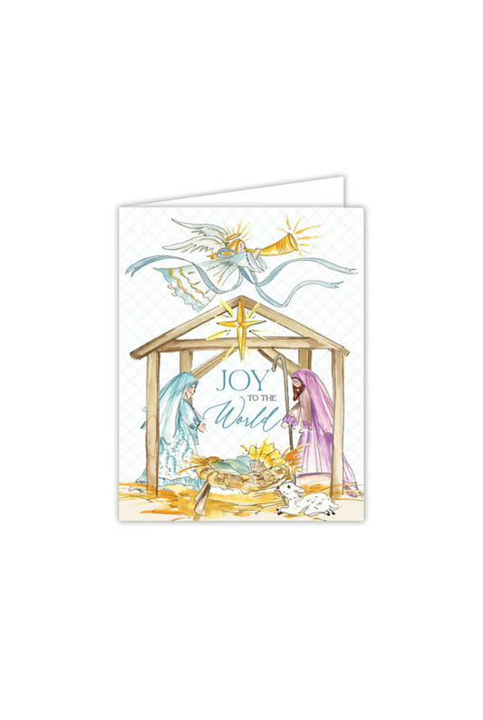 Nativity Scene Greeting Card