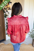 Michelle McDowell Parker Top in Frosted Cranberry