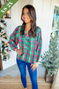 Michelle McDowell Plaid About You Lexi Top