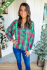 Michelle McDowell Plaid About You Lexi Top