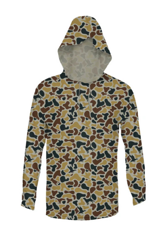 Youth Hooded Performance Shirt | Zabul Camo