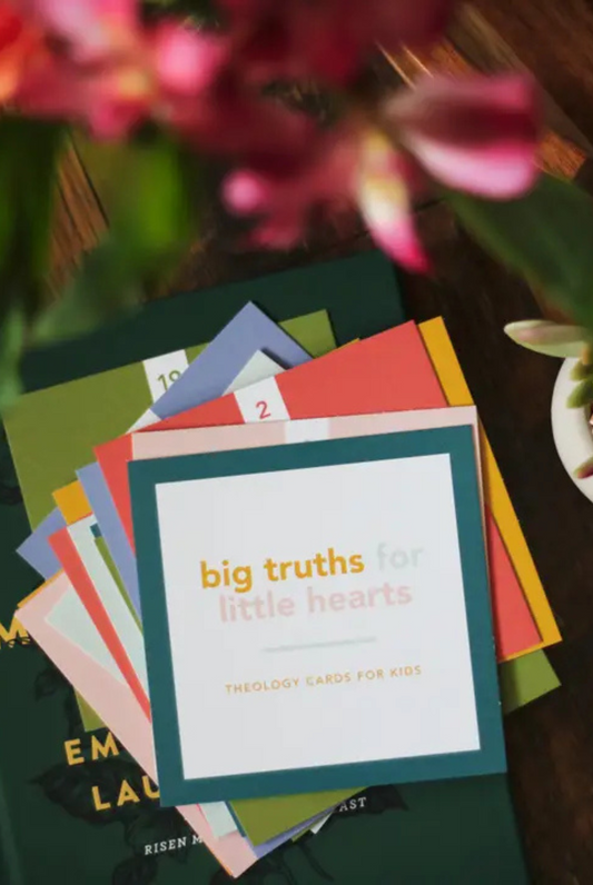 Big Truths For Little Hearts | Kids Theology Cards