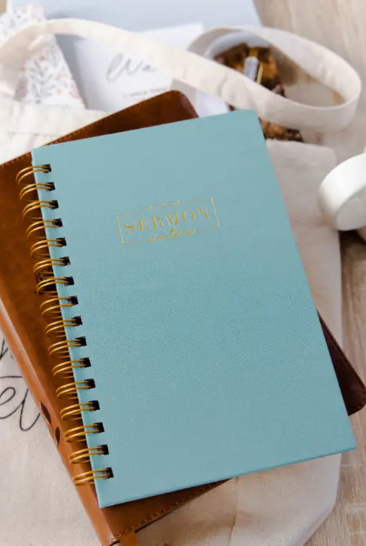 Sermon Notes Journal | Teal (Spiral)