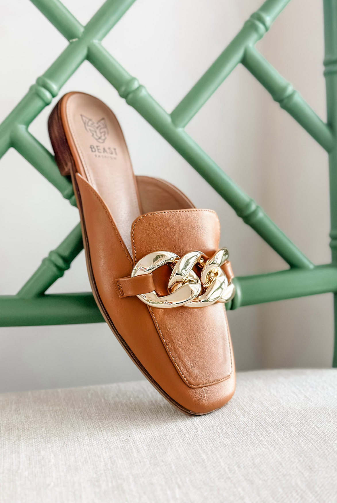 The Holly Loafer in Camel