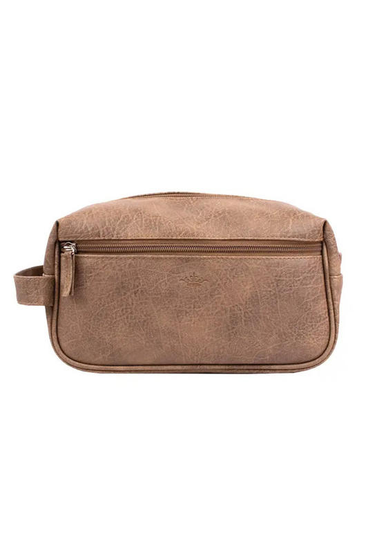 Brooks Shaving Kit Brown