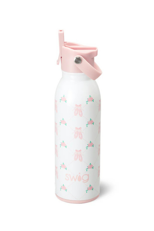 Swig Flip + Sip Bottle 16oz in On Pointe