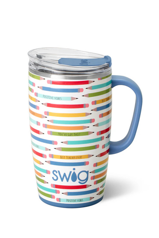 Swig Travel Mug 22oz in Teacher Life