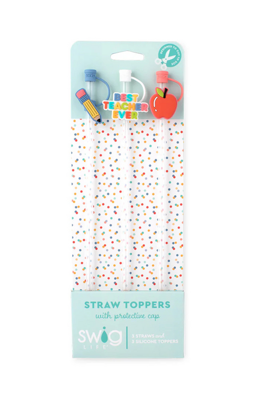 Swig Straw Topper in Teacher Life