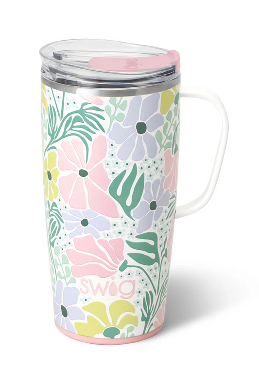 Swig Travel Mug 22oz in Garden Party