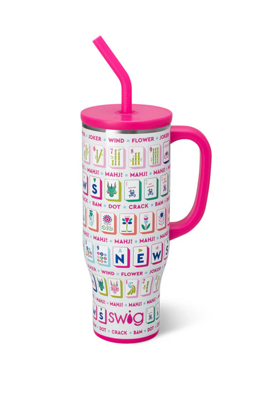 Swig Mega Mug 30oz in Mahjong