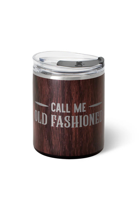 Swig Lowball Tumbler 12oz in Call Me Old Fashioned