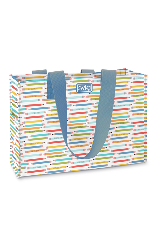 Swig Large Reusable Gift Bag in Teacher Life