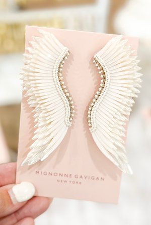 Mignonne Gavigan Madeline Earrings in White