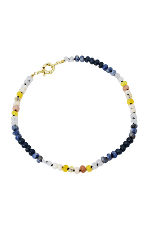 Brooke Navy Gemstone Necklace