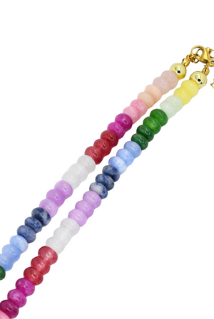 Brooke Colorful Gemstone Necklace