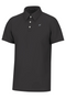 Southern Point Maxwell Short Sleeve Polo in Faded Black