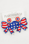 Patriotic Bow Earrings