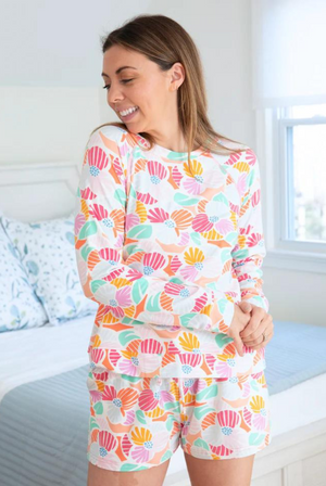 Mary Square Annie Afternoon Showers Pajama Set