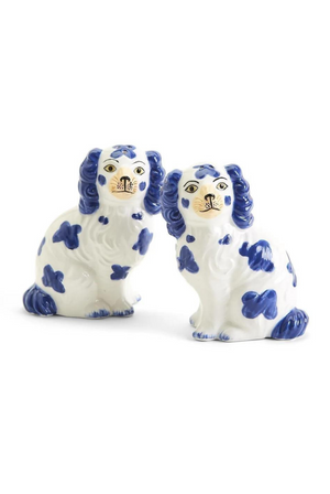 Staffordshire Dog Salt & Pepper Shaker Set