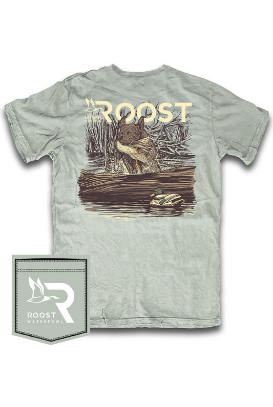 Roost Youth Swamp Puppy T-Shirt in Bay