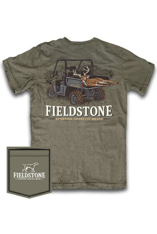 Fieldstone Youth UTV Deer T-Shirt in Tumbleweed