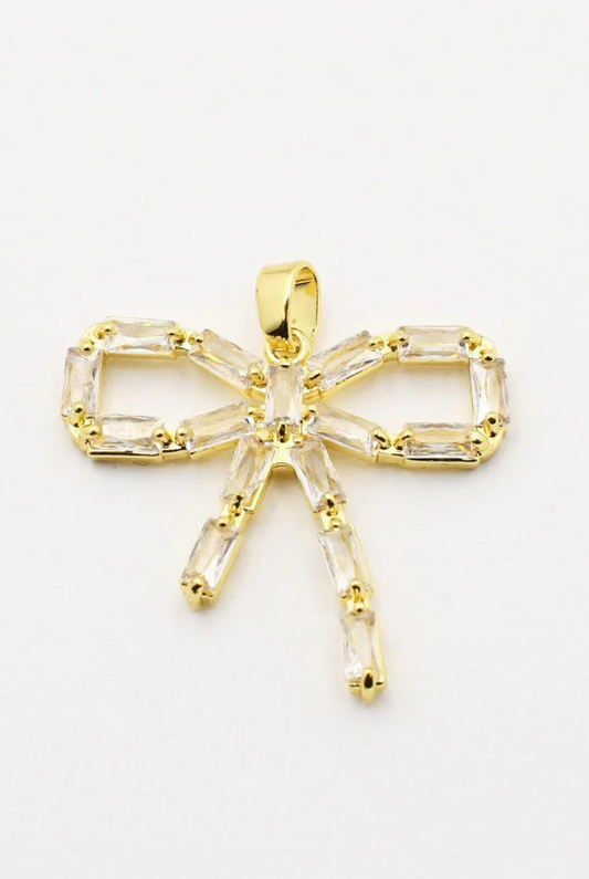 Bow Necklace Charm