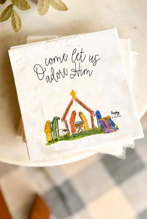 Nativity Napkins