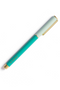 So Darling Snap Cap Colorblock Pen in Teal