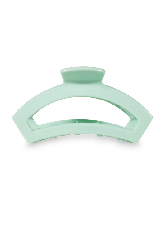 Mint Medium Open Hair Clip