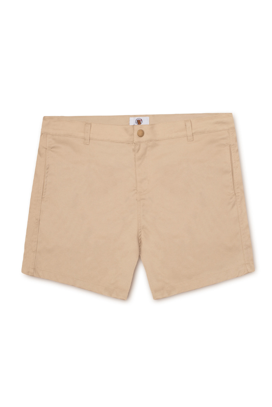 Caddie | Youth Bunker Shorts in Sand
