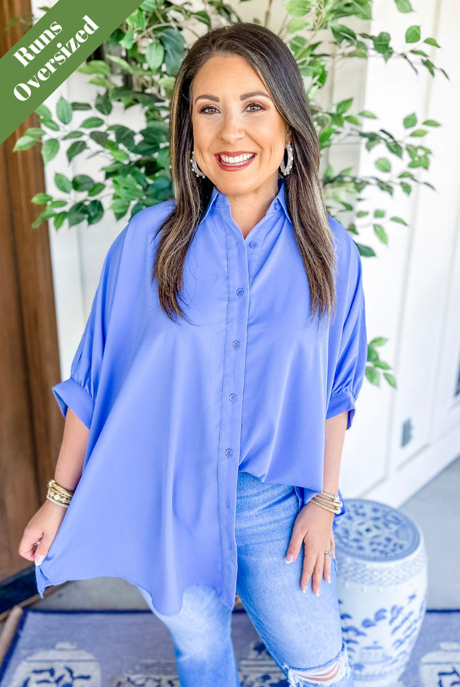 Any Occasion Top in Chambray – Plantation 59