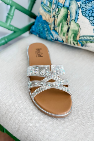 Corkys Flair Sandals in Clear
