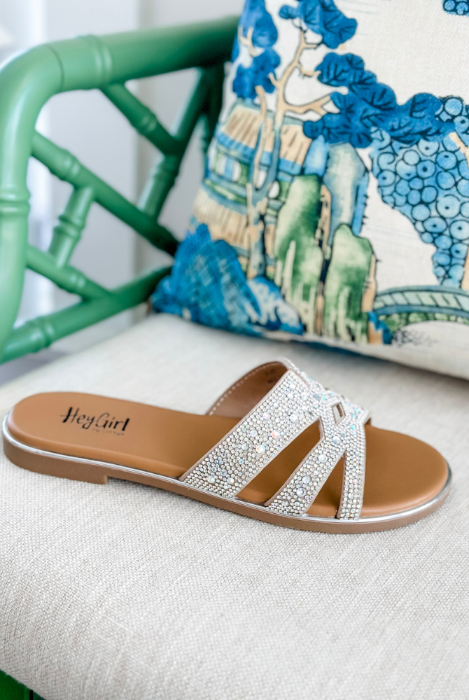 Corkys Flair Sandals in Clear